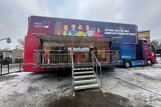 🚚 Der M+E-InfoTruck war da! ⚡